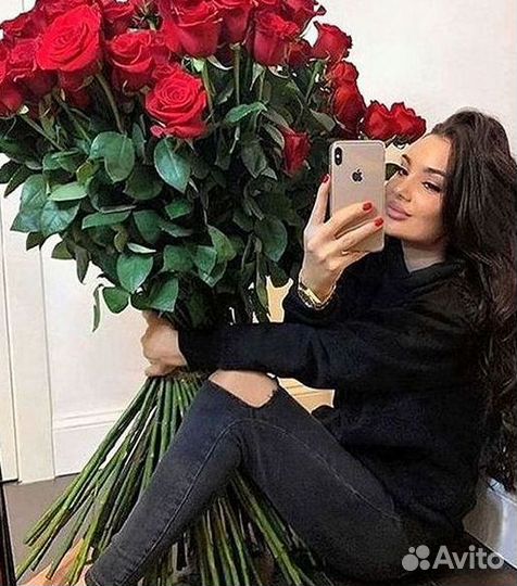 101 Роза Цветы Букеты 51 25 Роз Доставка