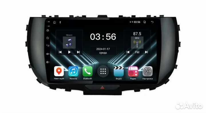 Магнитола на Android для KIA Soul