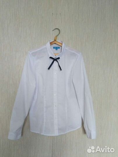 Рубашка белая для девочки. Рубашка школьная