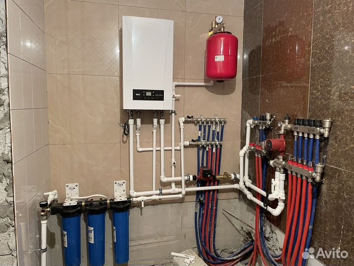 Санетехника водоснабжения отапление