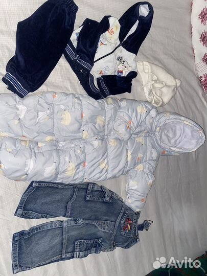 Детские вещи пакетом 62-68-74-80