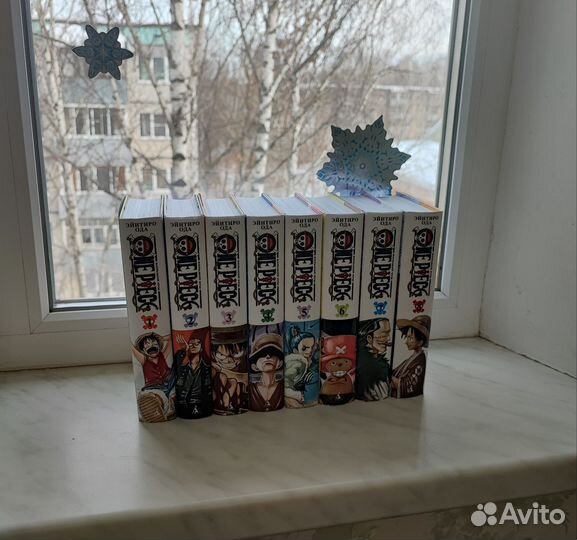 One piece манга (1-8 том)