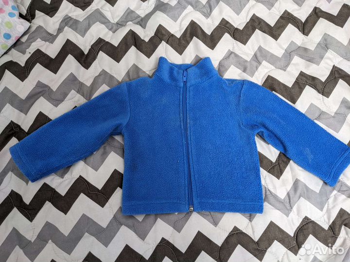 Толстовка флисовая размер 74