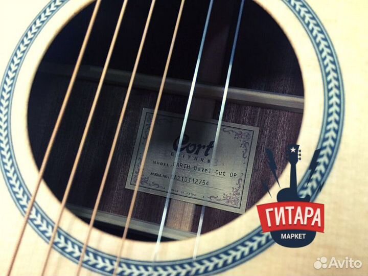 Гитара акустическая Cort Earth Bevel Cut OP