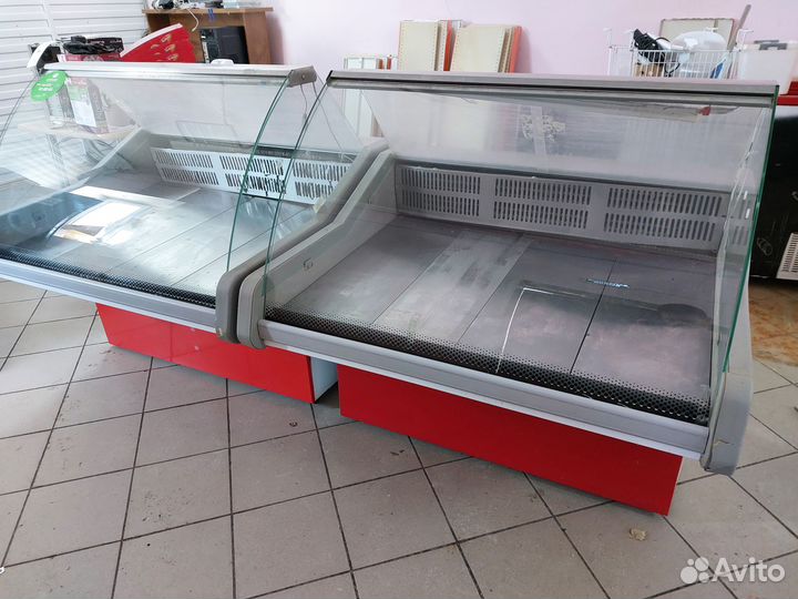 Кассовый бокс, стеллаж, холодильная витрина