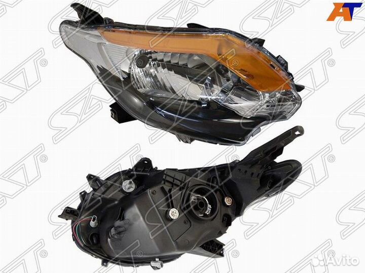 Фара mitsubishi L200 15-18 RH черная ST-214-11ADR