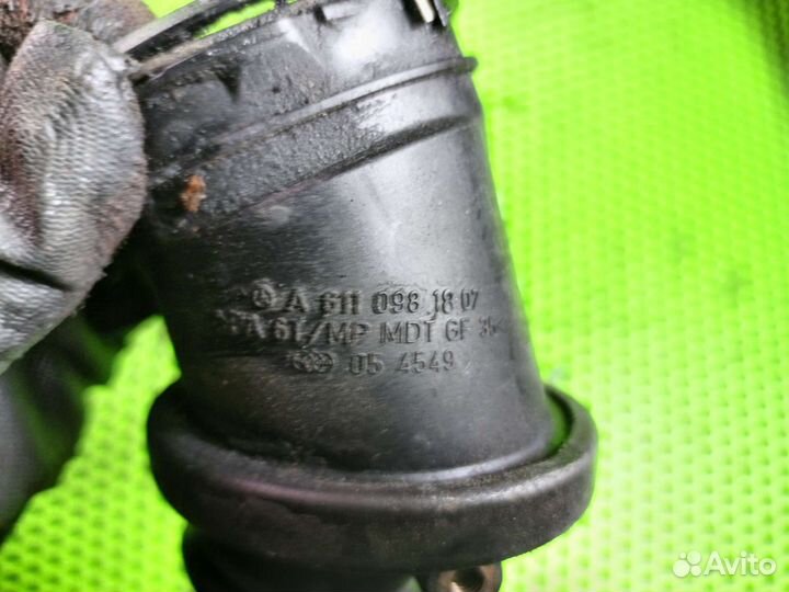 Патрубок турбины Mercedes C-klasse