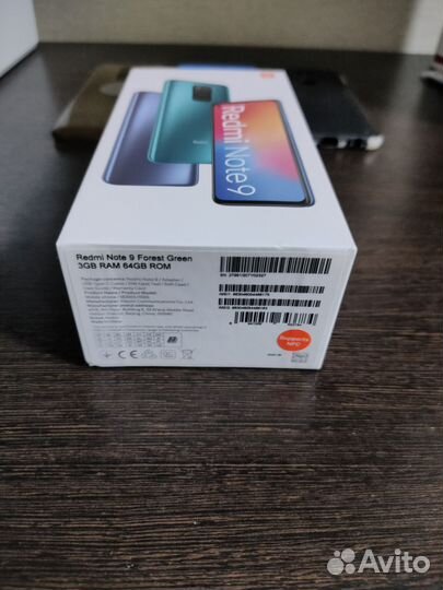Телефон Xiaomi redmi note 9