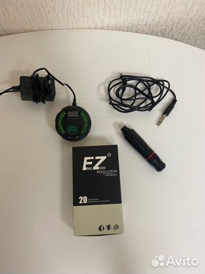 Тату машинка и блок питания