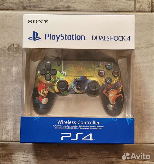Dualshock 4 V2 PS4 марио