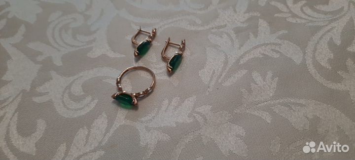Серебряные серьги