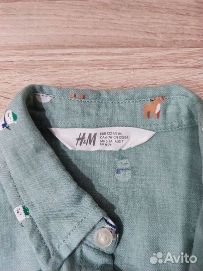 Рубашка для мальчика 122