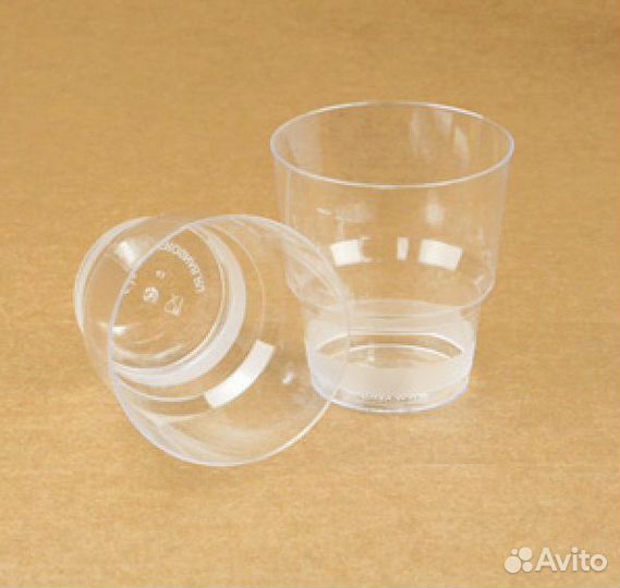 Прозрачный стакан 200 мл