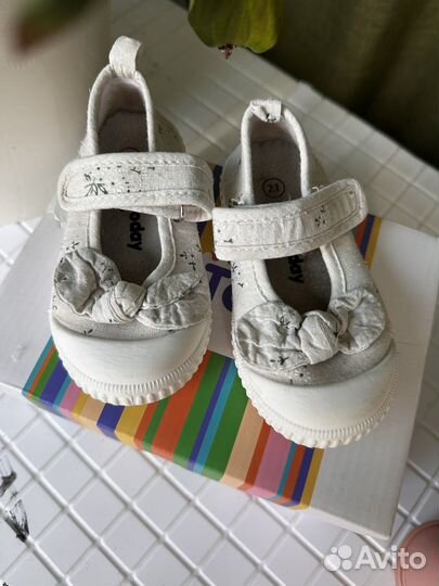 Кеды play today для девочки 21 размер