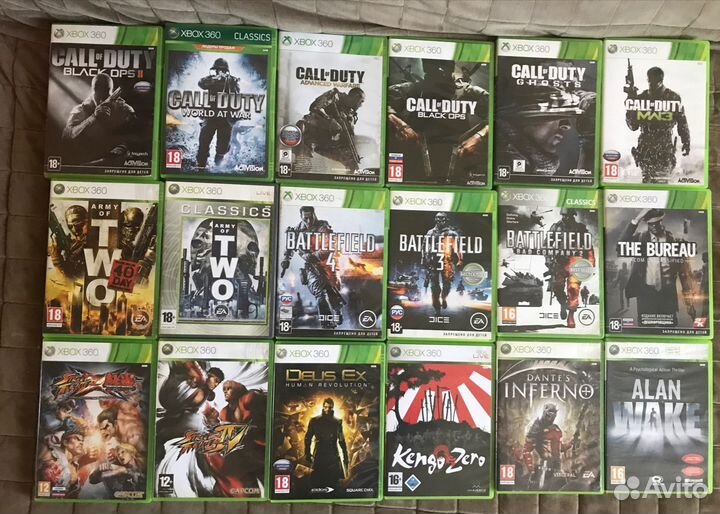 Игры Xbox 360 лицуха
