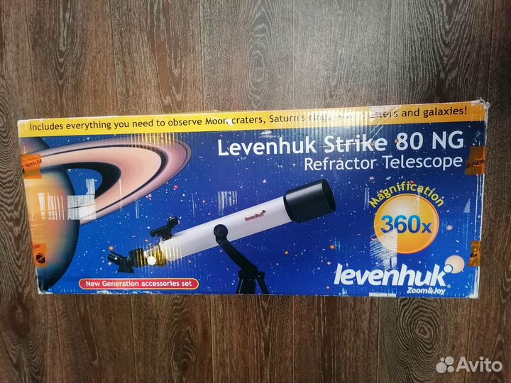 Телескоп Levenhuk Strike 90 plus