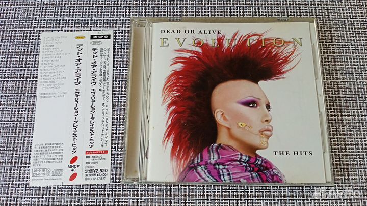 CD Dead Or Alive – Evolution The Hits (Japan 2003)