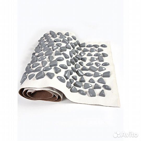 Коврик с камушками deco - Cluny 140х40 (серый)