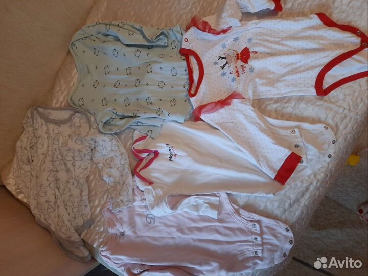 Пакет вещей на девочку на рост от 80