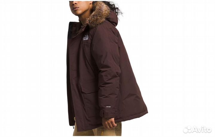 THE north face Apparel Collection Parka Coat Men Dark Brown (S)(43)