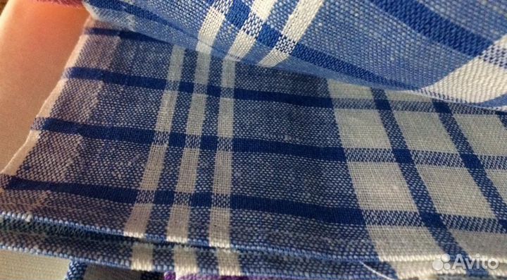 Полотенца лён новые большие