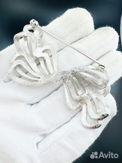 Винтажная брошь Англия бант