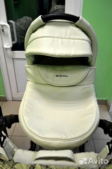 Коляска 2 в 1 Mr Sandman Maestro (100 эко кожа)