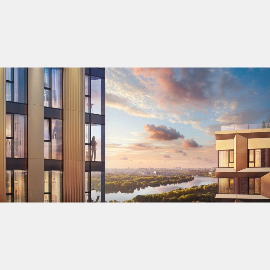 2-к. квартира, 53,9 м², 3/28 эт.