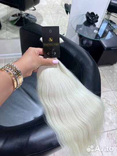 Волосы для наращивания волос блонд