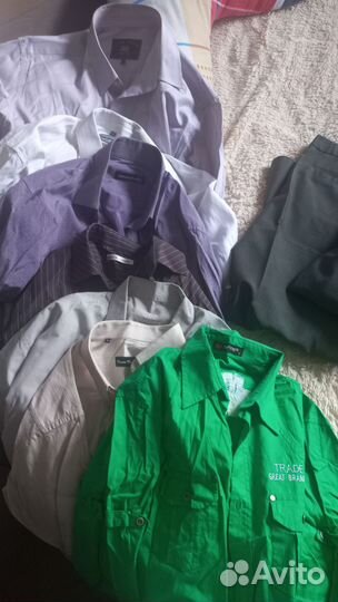 Одежда мужская бу, размер xl. Пакетом