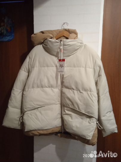 Пуховик зимний женский 48 50 новый