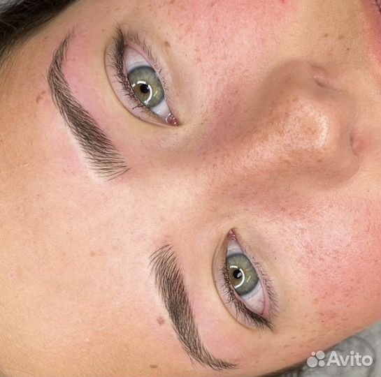 Обучение перманентный макияж волоски