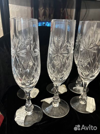 Хрустальные бокалы