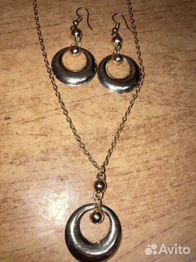 Серьги, перстень, комплект