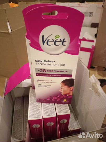 Восковые полоски разные оригинал