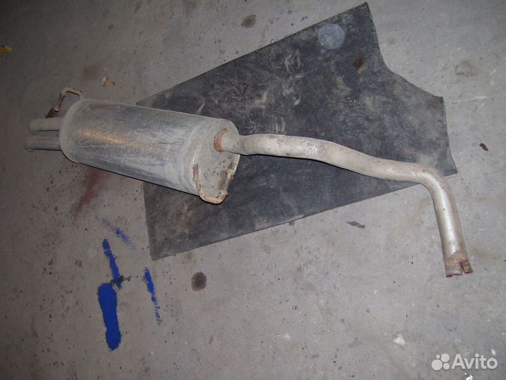 Шкода октавия глушитель