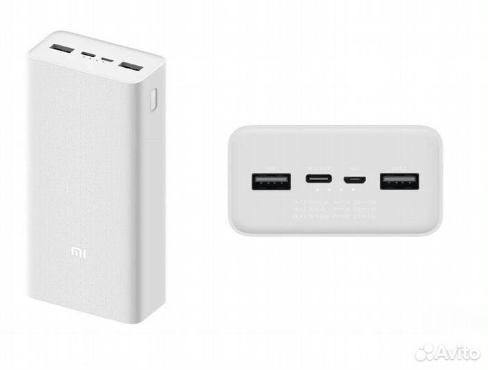Xiaomi mi power bank 30000mAh новый, не вскрытый