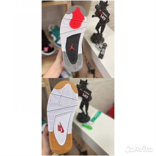 Кроссовки nike air jordan 4 retro