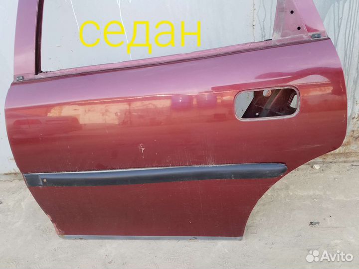 Дверь задняя opel vectra B