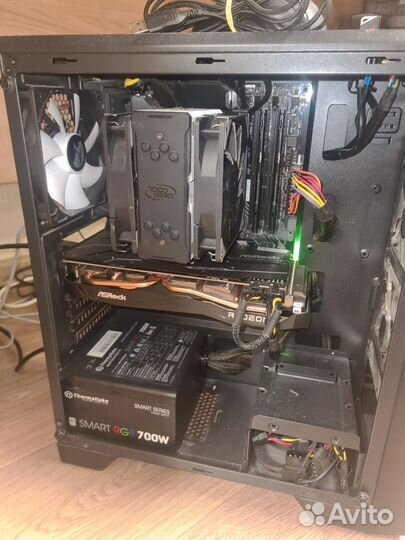 Игровой компьютер с монитором 144