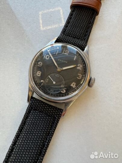 Часы Zenith военные 1943 год для немецкой армии