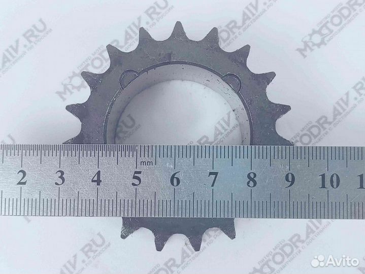 Звездочка Буран (усиленная) Z19 натяжителя 3х рядн