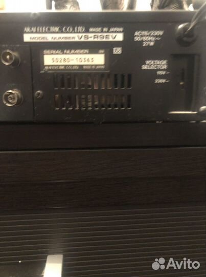 Видеомагнитофон akai