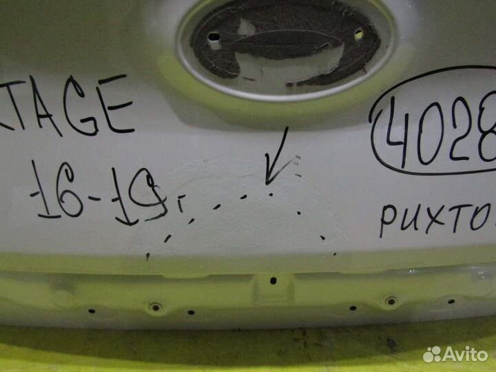 Крышка багажника Kia Sportage 16-19г 40287