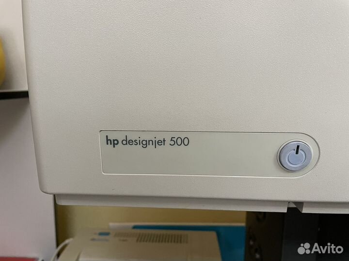 Плоттер HP designjet 500 +hpgl2card