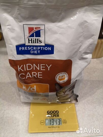 Сухой корм для кошек Hill's k/d Курица