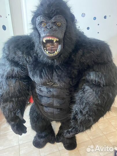 Ростовая кукла горилла,костюм кинг конга