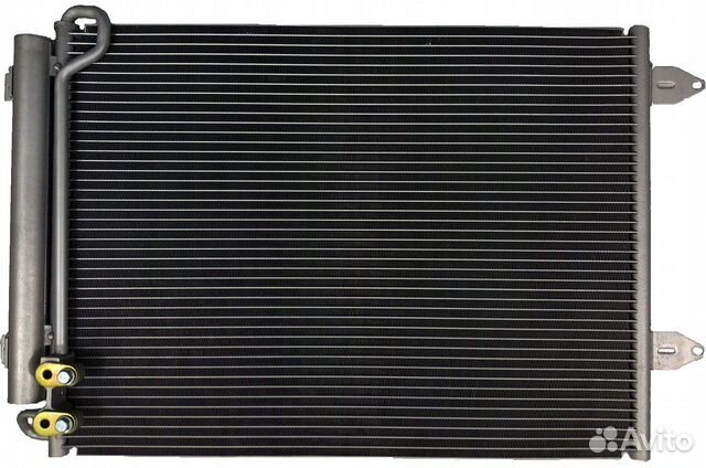 Радиатор кондиционера на Chevrolet Astra