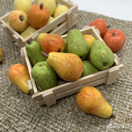 Овощи и фрукты из полимерной глины