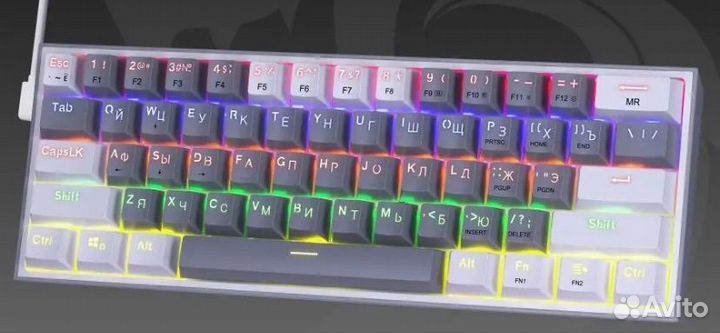 Клавиатура reddragon fizz с hot swap